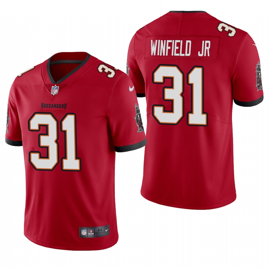 Men's Tampa Bay Buccaneers #31 Antoine Winfield Jr. New White Vapor Untouchable Limited Stitched Jersey